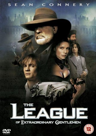 DVD cover for "The League Of Extraordinary Gentlemen" featuring a cast portrait.