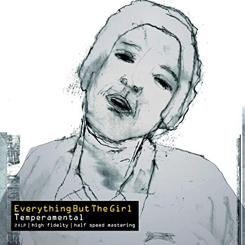 "Album cover with a sketch of a woman singing, text overlay with artist and album name."
