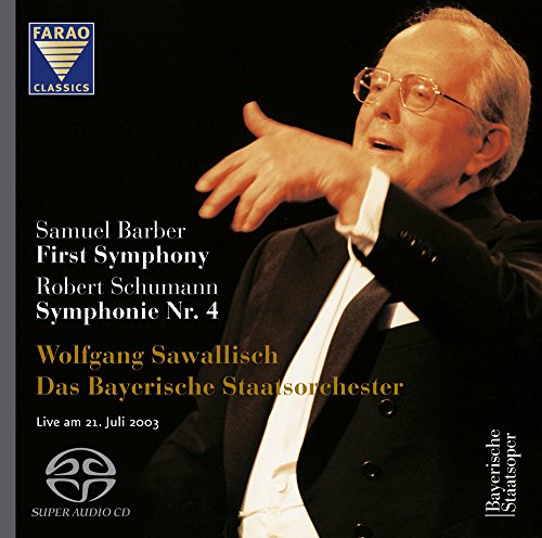 CD cover featuring conductor Wolfgang Sawallisch and text listing composers.