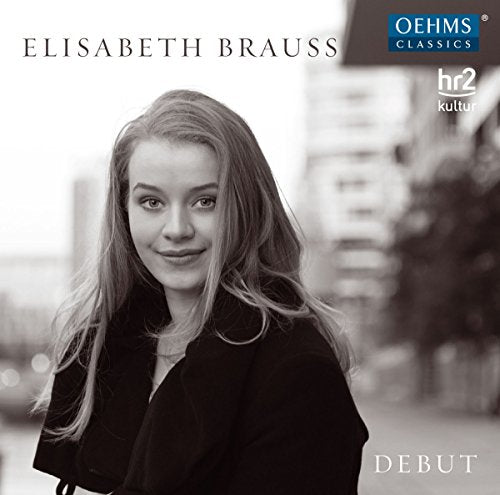Black and white CD cover featuring a woman with long hair and a dark coat.