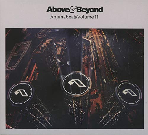 Above & Beyond Anjunabeats Volume 11 CD cover with city lights.