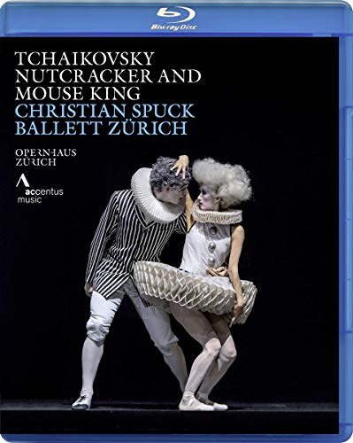 Ballet cover with a man and woman dancer against a black background.