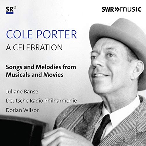 CD cover featuring a black and white portrait of Cole Porter in a hat.