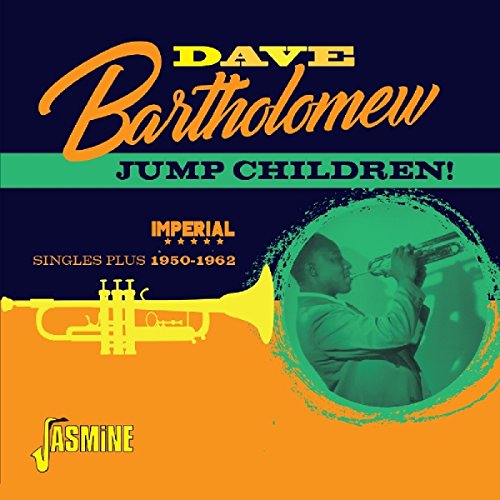 CD cover for Dave Bartholomew’s “Jump Children!” featuring a trumpet player.