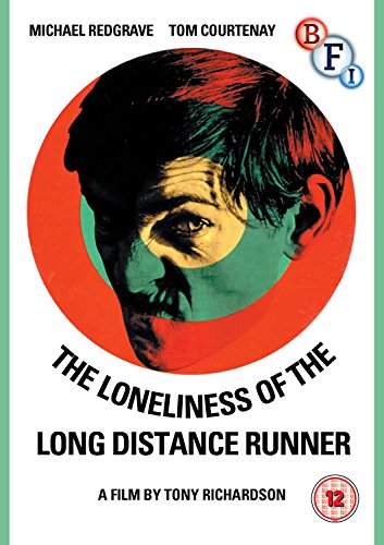 DVD cover for "The Loneliness Of The Long Distance Runner" film.