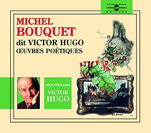 CD cover for “Oeuvres Poetiques de Victor Hugo” by Michel Bouquet.