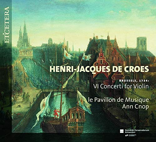 CD cover depicting a historical cityscape with boats and musical notation.