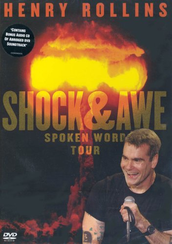 DVD cover featuring Henry Rollins holding a microphone, with an explosion behind him.