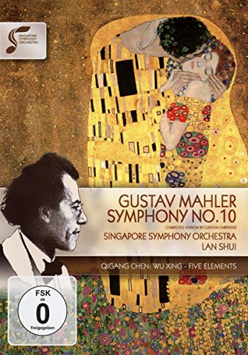 DVD cover featuring Gustav Mahler and "The Kiss" by Gustav Klimt.