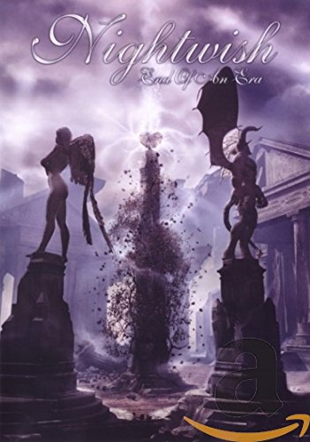 DVD cover art showing an angel and a demon statue flanking a central pillar.