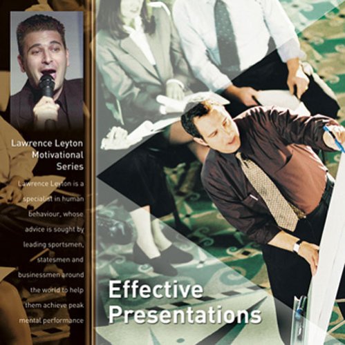 "CD case cover with man speaking into microphone and 'Effective Presentations' text."