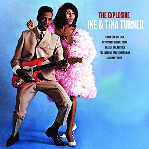 Ike and Tina Turner album cover, featuring both performers in performance attire.
