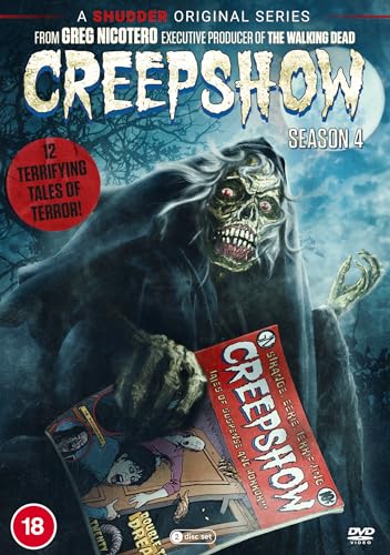 Creepshow Season 4 DVD cover featuring a monstrous, skeletal figure.