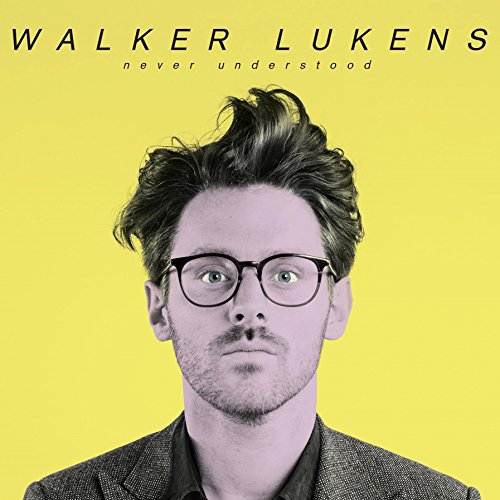 CD cover featuring a portrait of Walker Lukens against a yellow background.