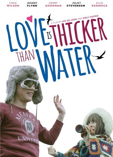 DVD cover for "Love Is Thicker Than Water" featuring two people outdoors.