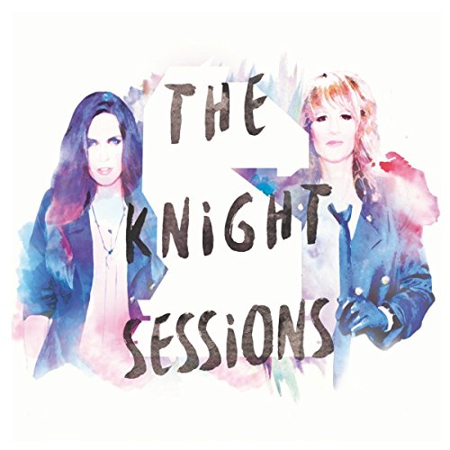 CD cover for Madison Violet’s “The Knight Sessions” with two portraits.