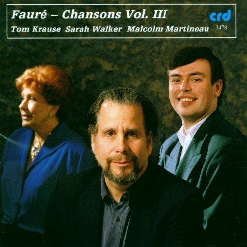 CD cover featuring portraits of three classical singers: Krause, Walker, and Martineau.