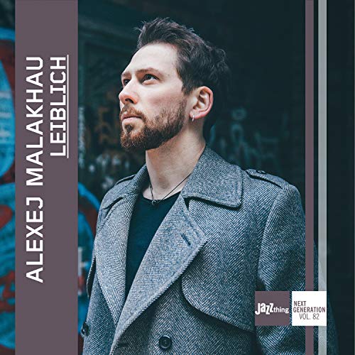"CD cover with a man in a gray coat and dark shirt."