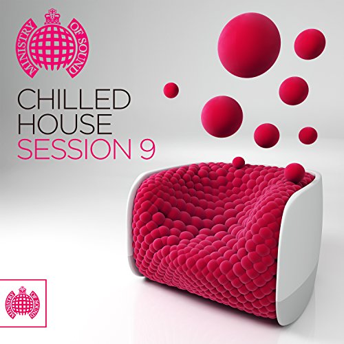 "Album cover with red textured CD case, red spheres, and Ministry of Sound logo on white background."