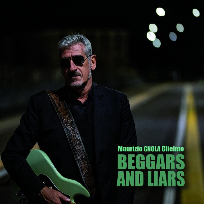 CD cover featuring a man with a guitar and the album title "Beggars And Liars".