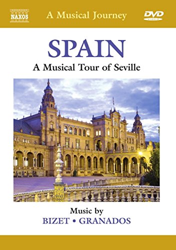 DVD cover featuring a large, ornate Spanish building with a cloudy sky.