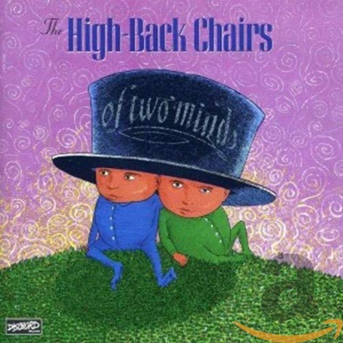 CD cover for The High-Back Chairs’ “Of Two Minds” with two faces under a hat.