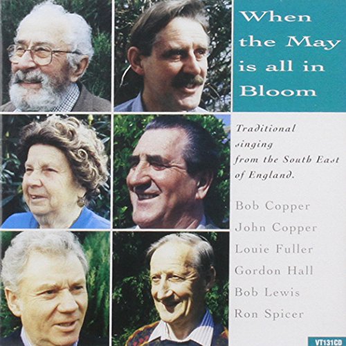 "CD cover with 6 portraits and title 'When the May is all in Bloom'."