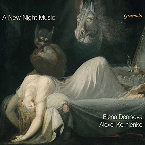 CD cover: ghostly figures and reclining person in a dark, romantic painting.