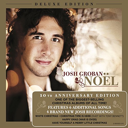 Compact disc titled "Noël" by Josh Groban, in a standard CD case packaging.