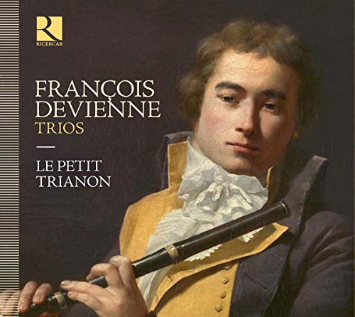 CD cover featuring a man in 18th-century attire playing a flute.