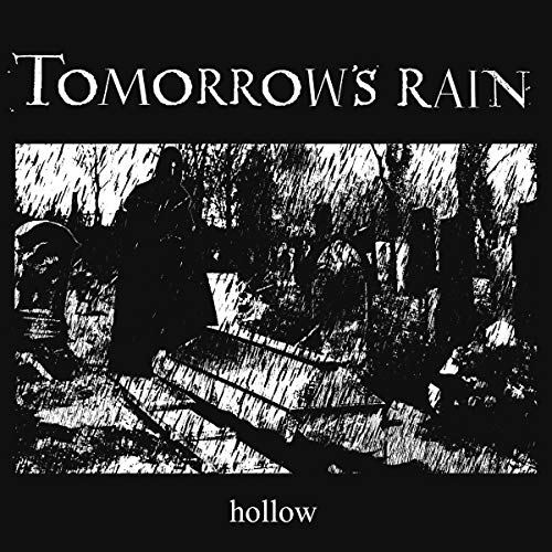 Black and white album cover depicting a shadowy graveyard scene.