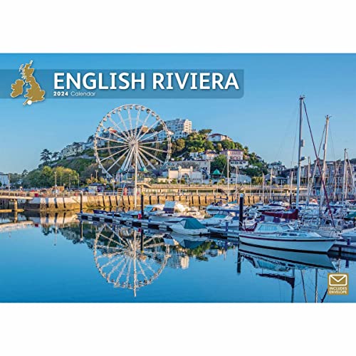 English Riviera A4 Calendar 2024