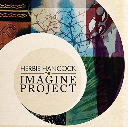 CD cover for "Imagine Project" by Herbie Hancock, with abstract art.