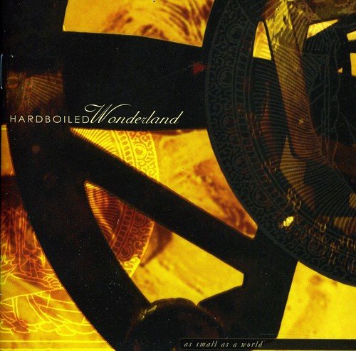CD cover with abstract golden gears and text: "Hardboiled Wonderland".