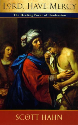 "Book cover featuring a painting of a bearded man comforting a shirtless man."