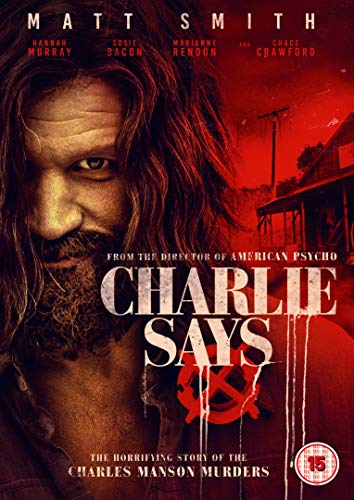 DVD cover featuring a man with long hair and a red background with a house.