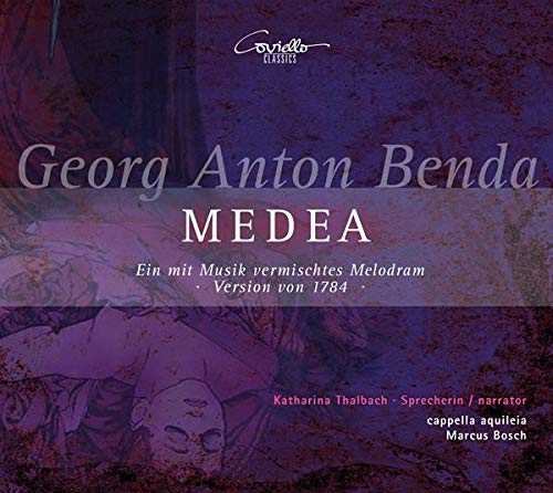 A purple-toned CD cover featuring a distressed, classical illustration of a woman.