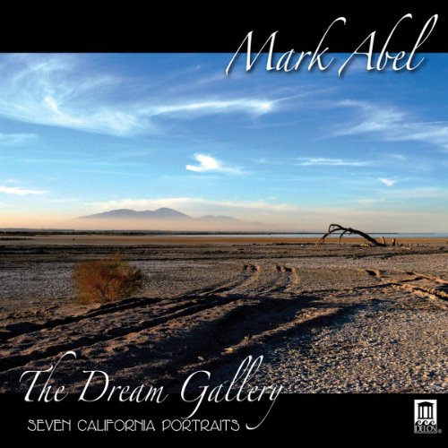 "CD cover featuring a desert landscape with mountains, tree, and cloudy blue sky."