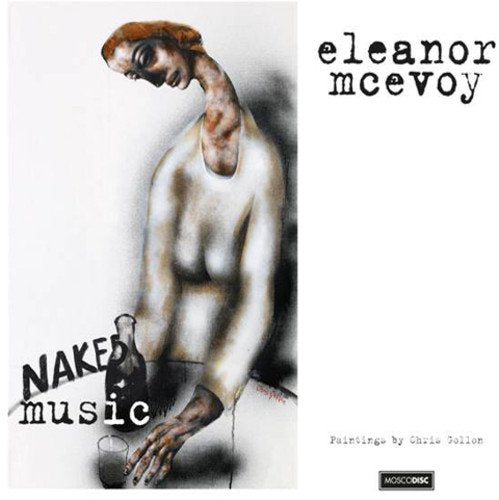 CD cover with a white and red abstract painting of a woman.