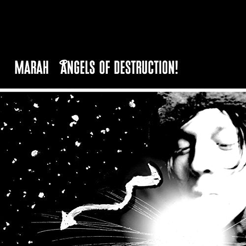 Black and white album cover featuring a profile with a glowing light.