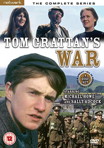 DVD cover for “Tom Grattan’s War” featuring actors and soldiers.