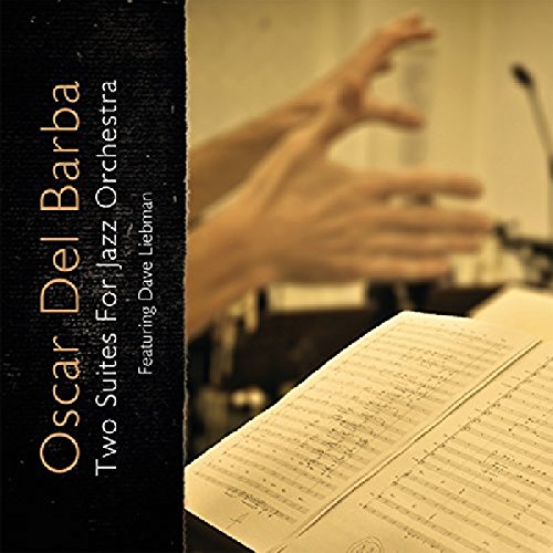 CD cover with black left panel and blurred conductor's hands over sheet music.
