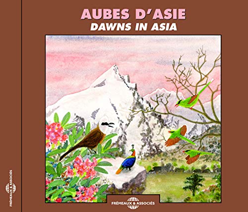 CD cover art: mountains, birds, and colorful flowers in a painted landscape.