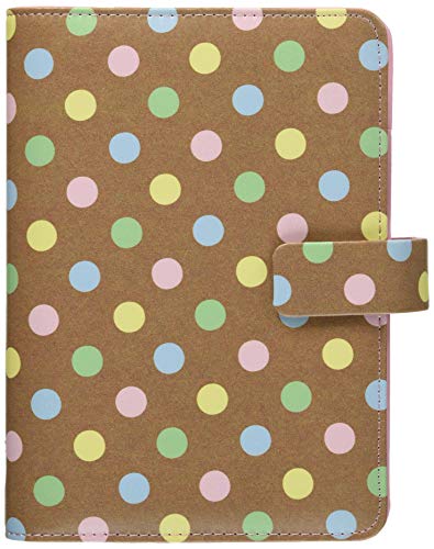 Filofax Patterns Pastel Spots Personal Organiser