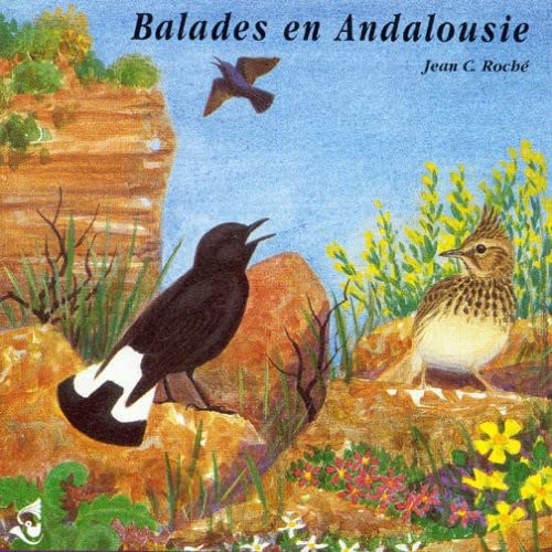 CD cover with painted birds and rocky, floral landscape.