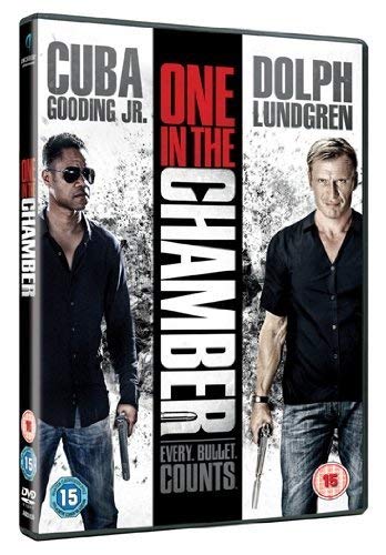 DVD case for "One In The Chamber" with Cuba Gooding Jr. and Dolph Lundgren.