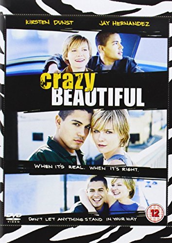DVD cover for "Crazy/Beautiful" featuring two young adults in multiple poses.