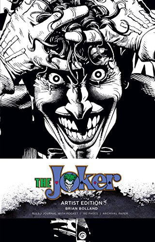 Dc Comics: Joker Hardcover Ruled Journal: Artist Edition: Brian Bolland