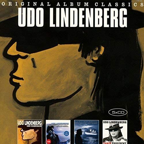 Udo Lindenberg “Original Album Classics” 5CD set cover with portrait.