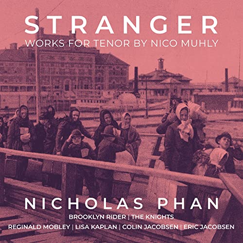 CD cover for Nicholas Phan’s “Stranger” featuring a vintage, grainy photograph.